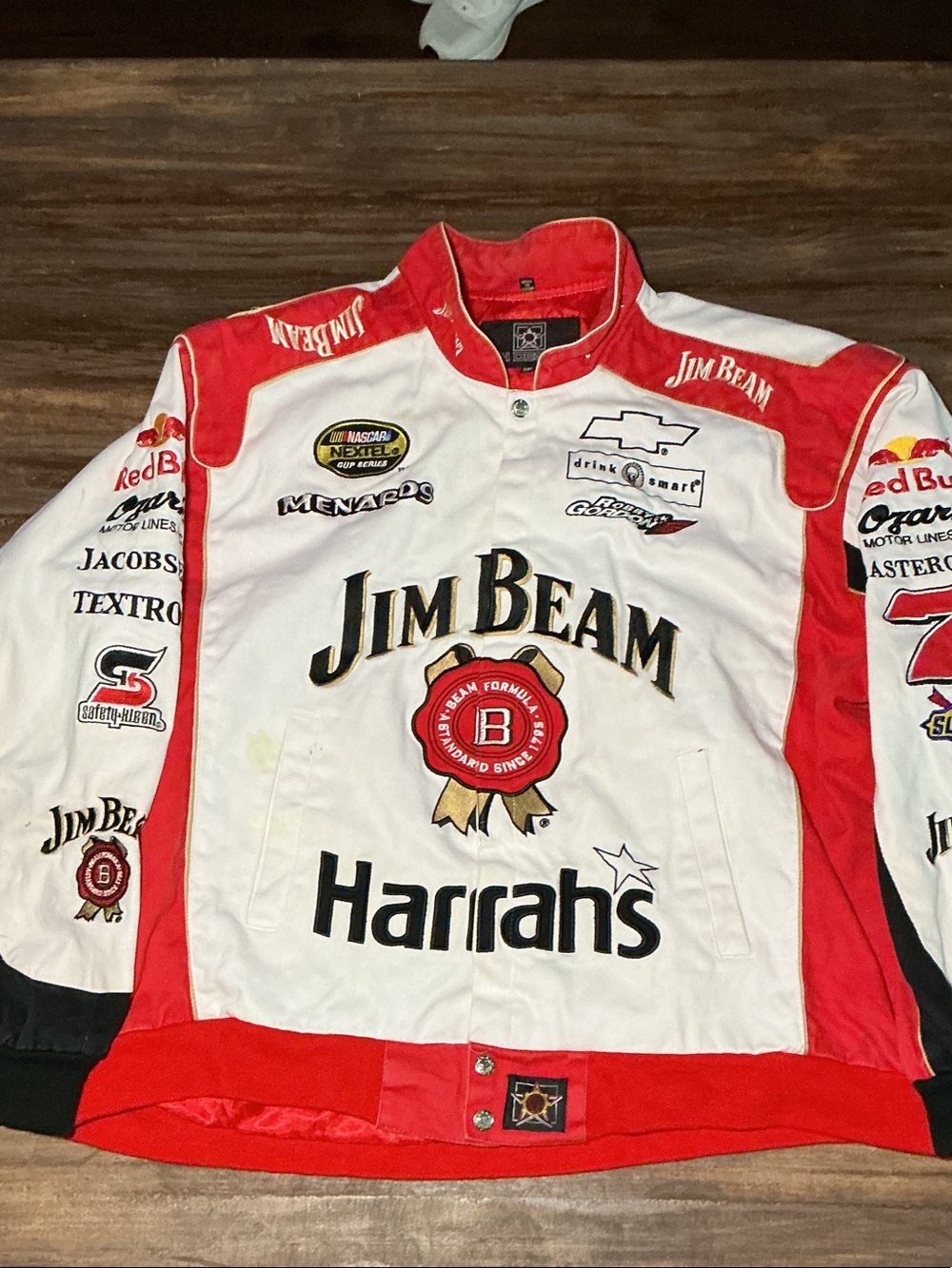 Jim Beam Robby Gordon Bomber Jacket Size 3XL